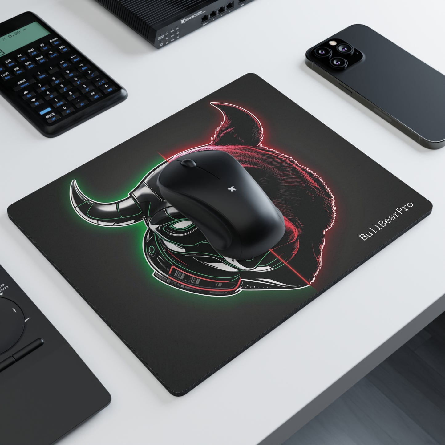 BullBearPro Rectangular Mouse Pad