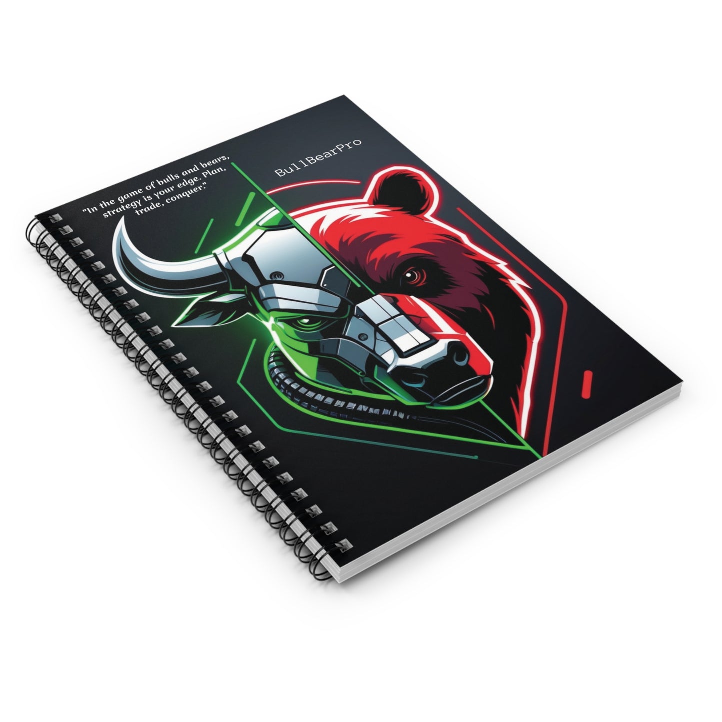 BullBearPro Spiral Notebook - Ruled Line