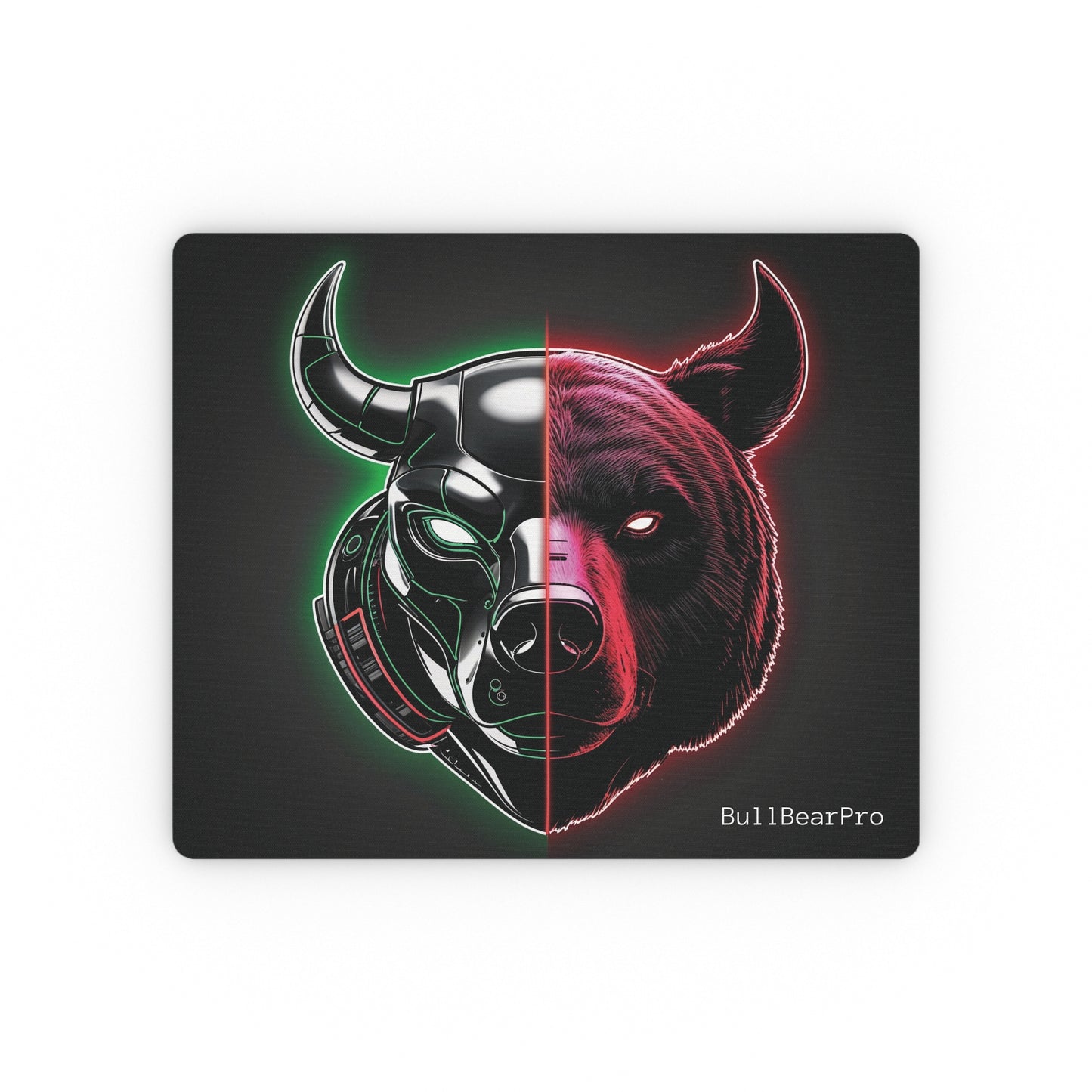 BullBearPro Rectangular Mouse Pad